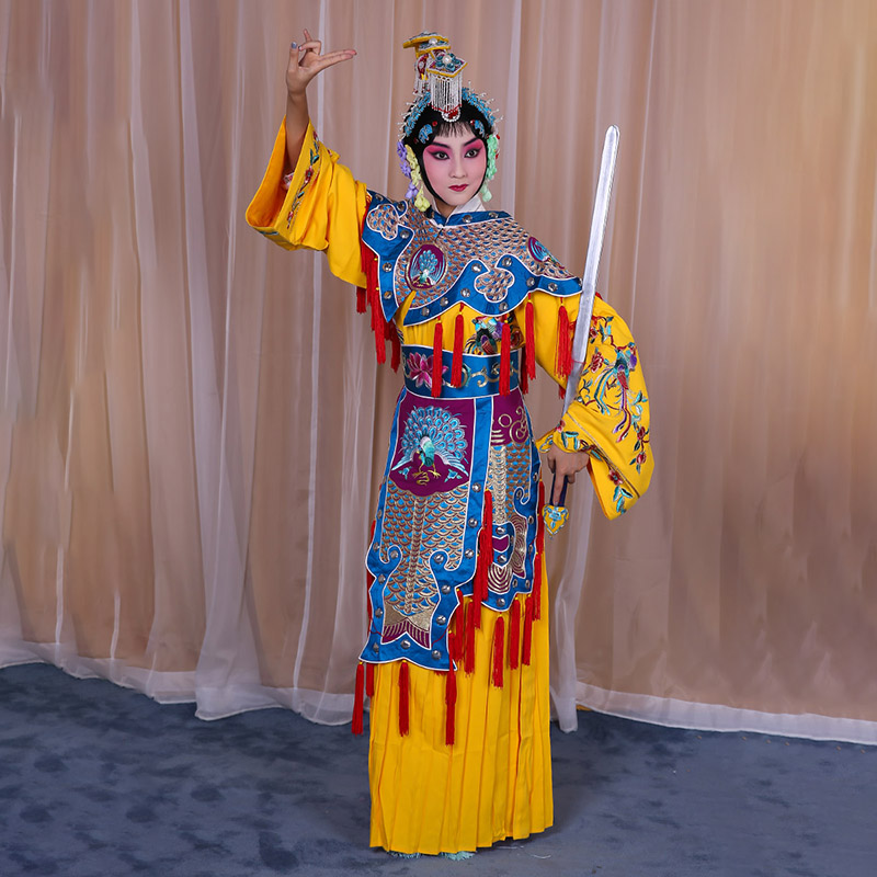 开福霸王别姬虞姬服 软绉别姬服